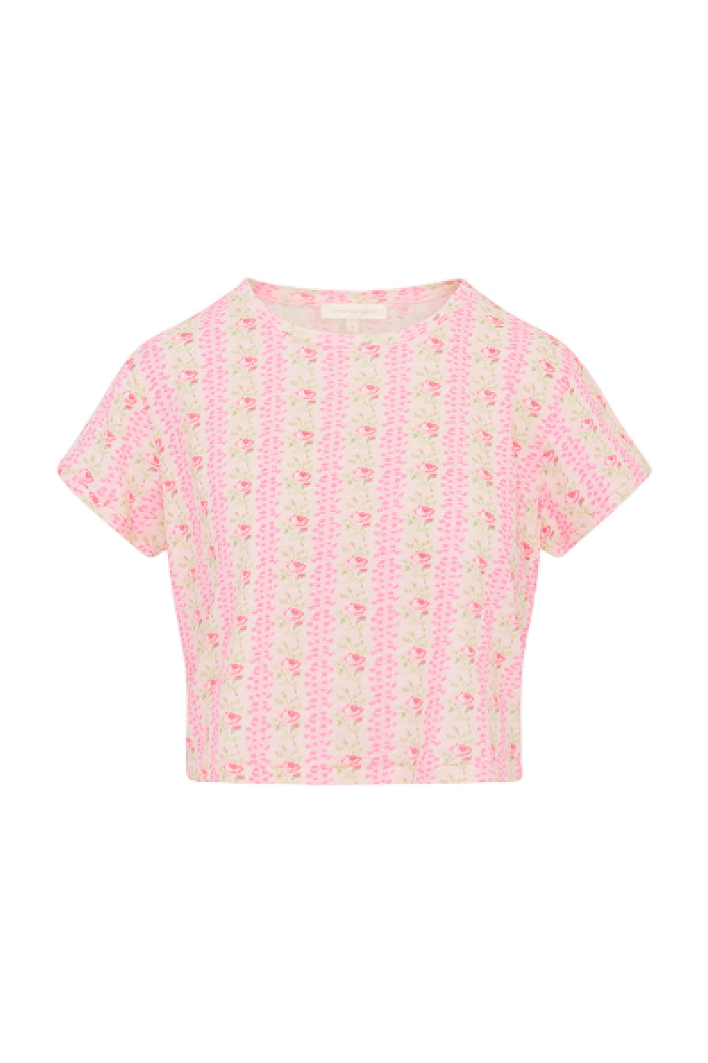 T-shirt court Rubin - MACARON ROSE