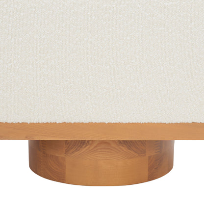 Banc de rangement SAFAVIEH Couture Sunneva Boucle - 61 po L x 20 po P x 19 po H - 61L x 20P x 19H