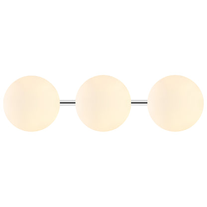 Applique murale traditionnelle SAFAVIEH Lighting Lambrini 21 (3 ampoules) - 6 L x 8 P x 21 H - 21 L x 8 P x 6 H