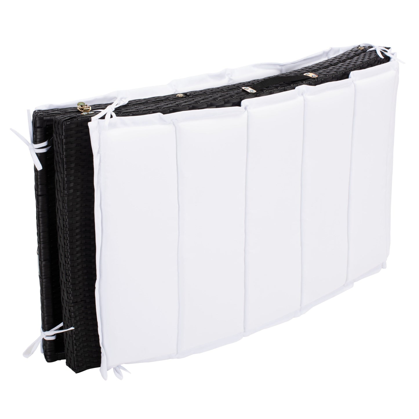 Ensemble de chaises longues d'extérieur Blaguna 3 pièces SAFAVIEH - 83 L x 20 P x 24 H