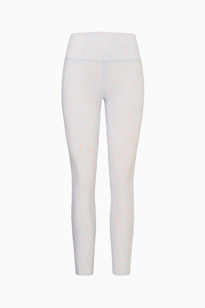 Legging actif à fleurs bleues Santiana