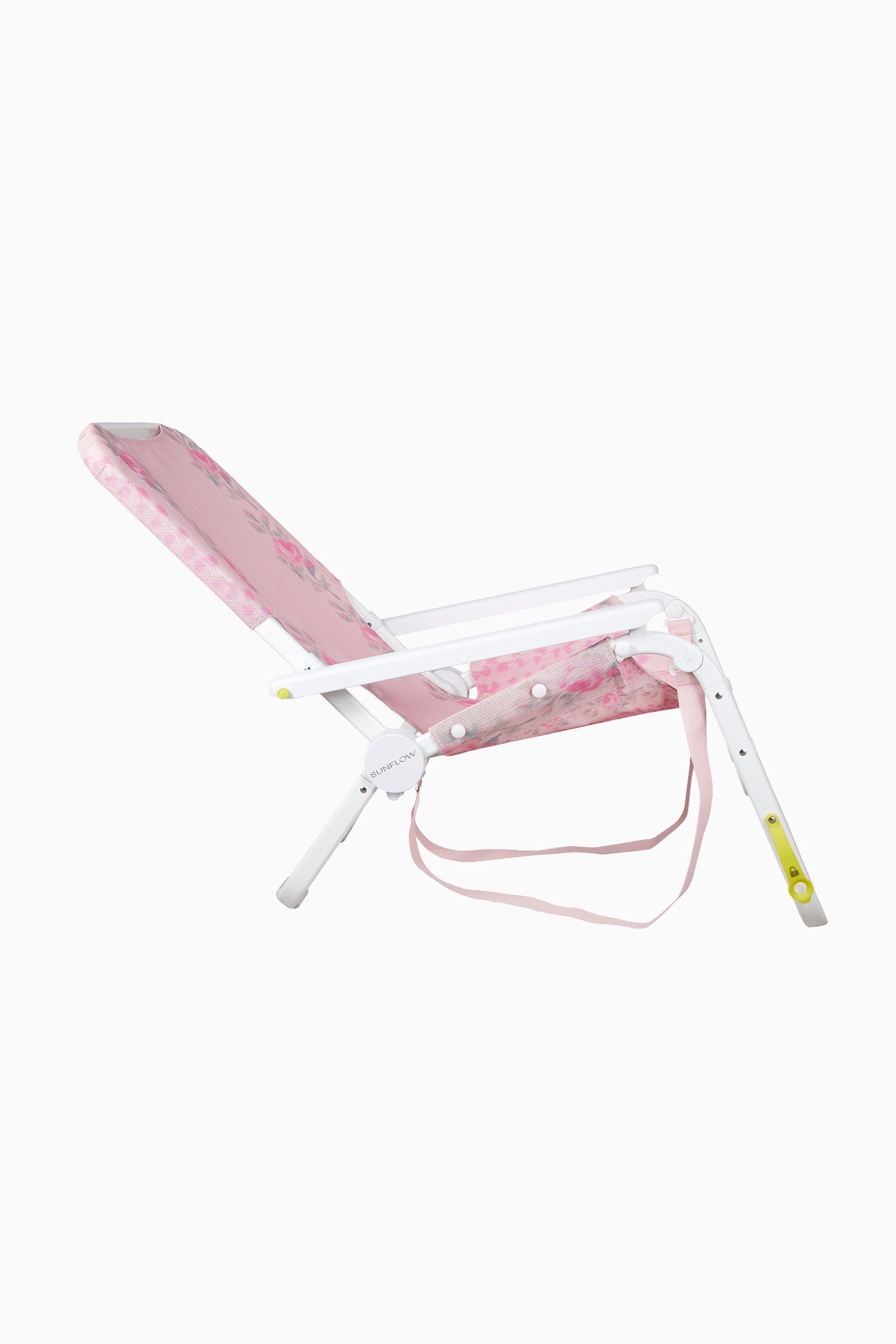 Chaise de plage fleurie LoveShackFancy x SUNFLOW