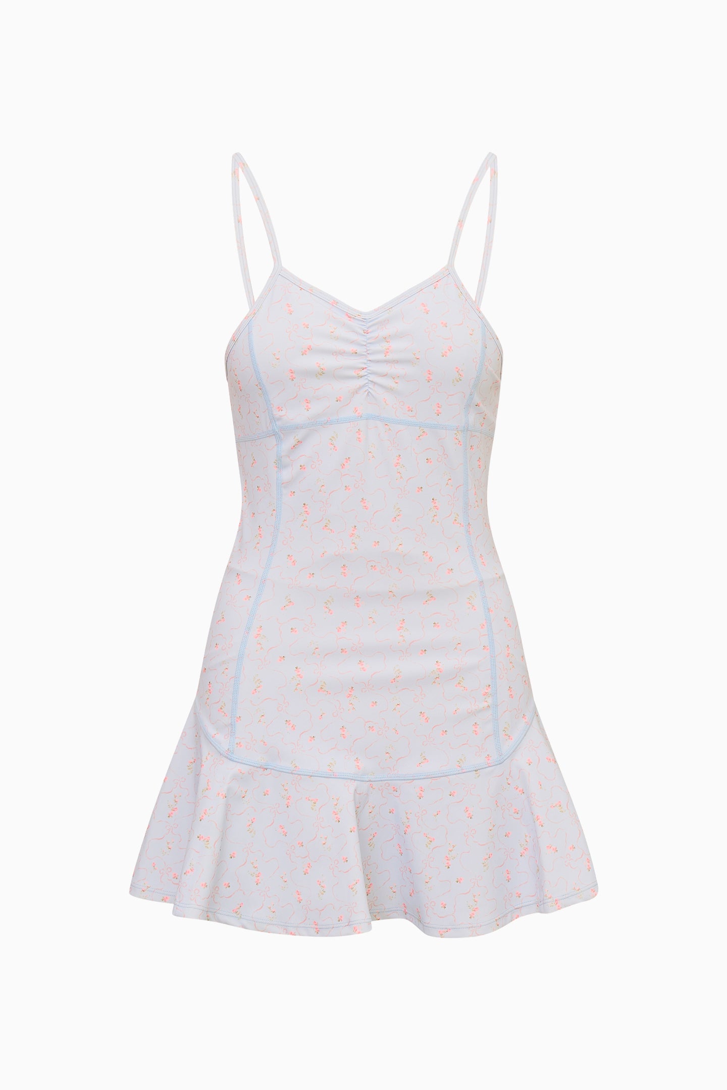 Robe Active Florale Bleue Sylvie
