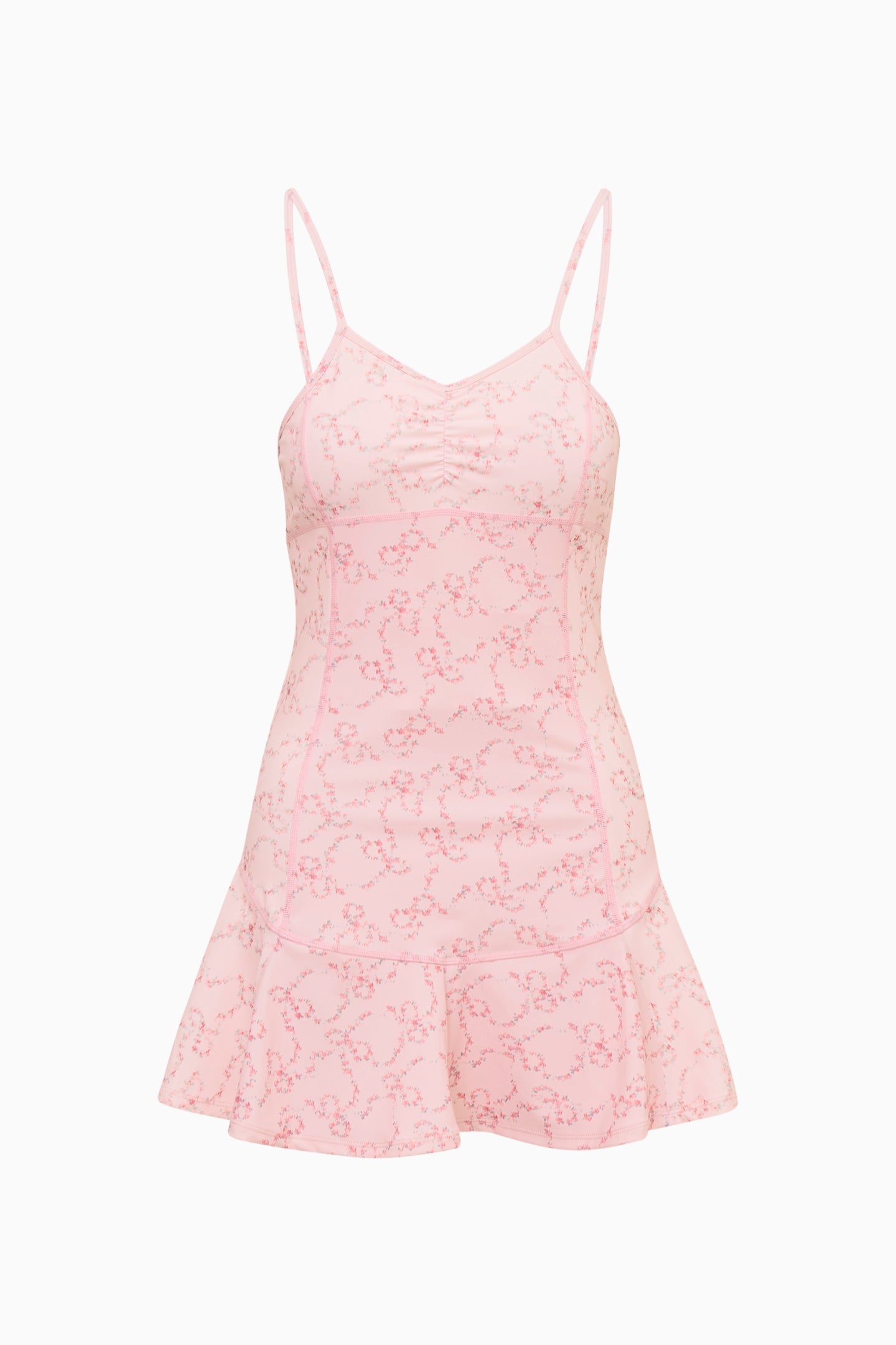 Robe active à imprimé floral et nœud Sylvie