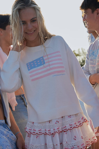Pull Ty Cotton Flag - IVORY DREAMS
