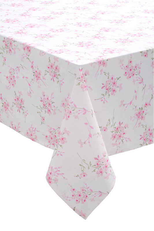 Nappe en coton d'inspiration vintage - FRAISE BASILIC