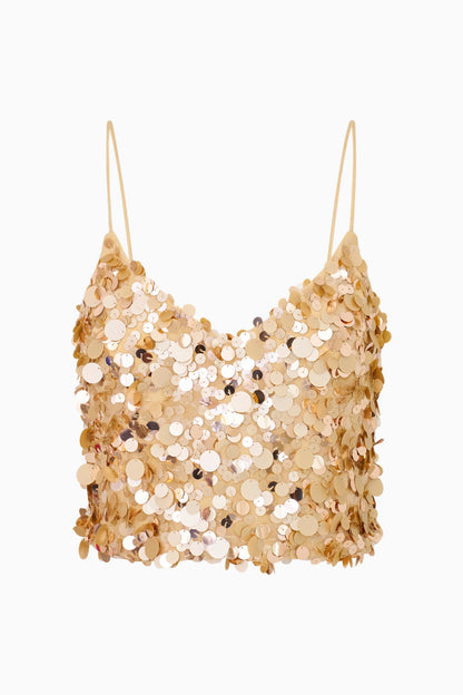 Débardeur à paillettes Vivaldina
