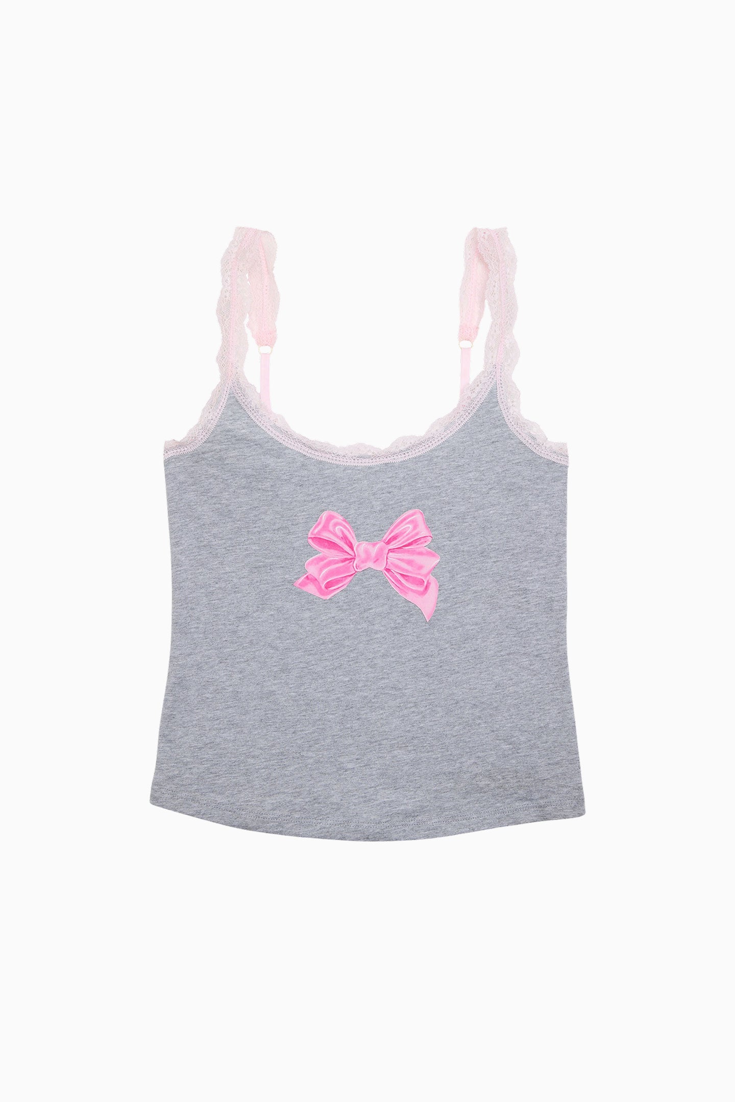 Camisole en coton PINK x LoveShackFancy