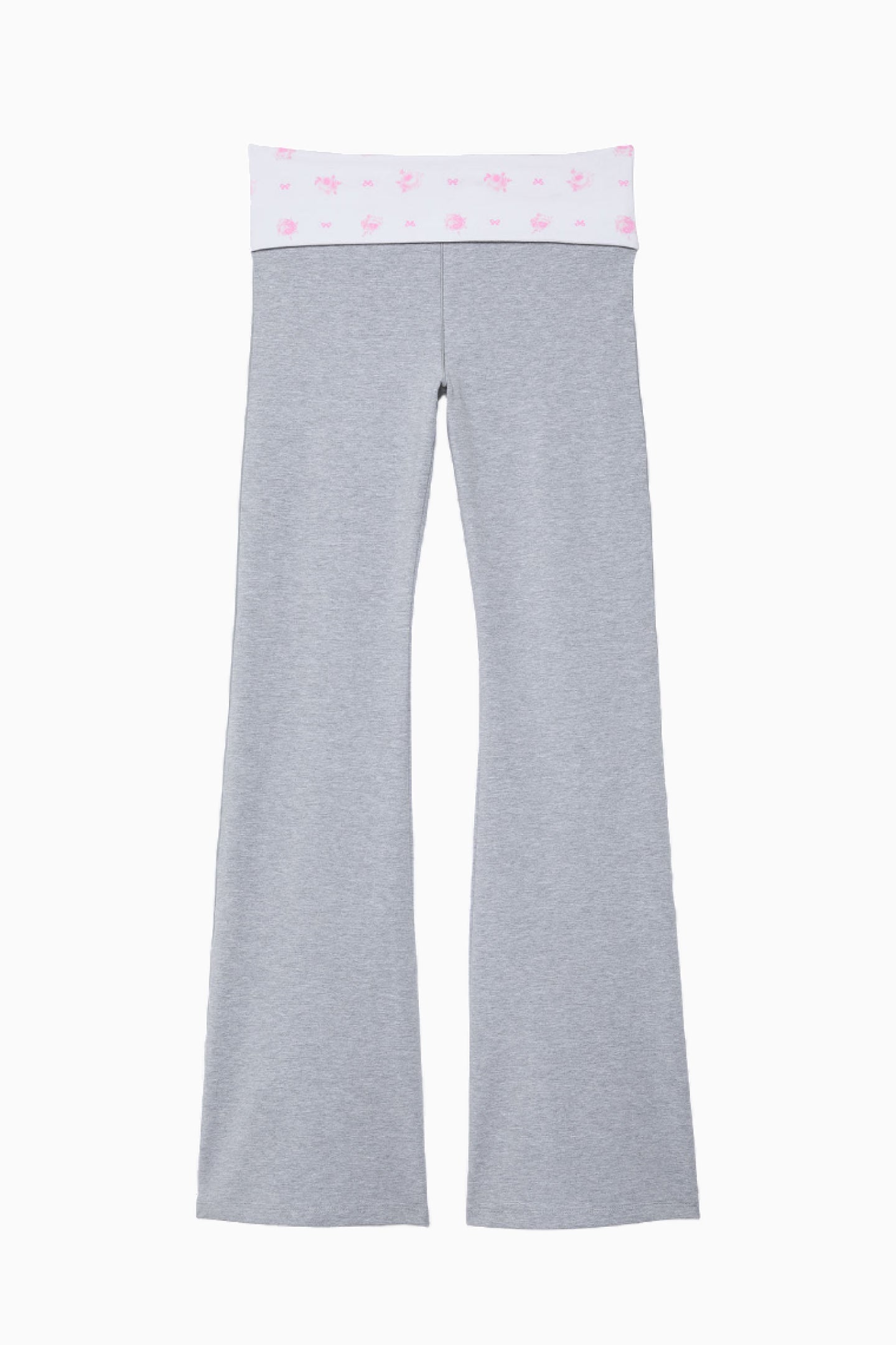 Legging évasé en coton PINK x LoveShackFancy
