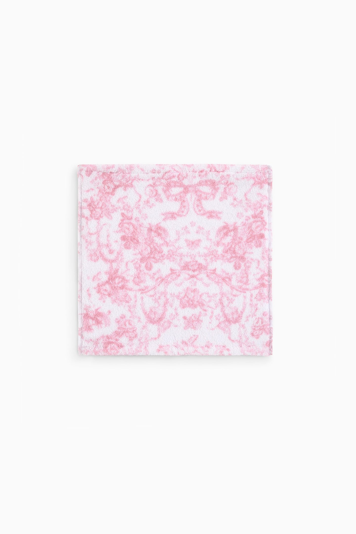 Gant de toilette en coton - CUPIDS PINK