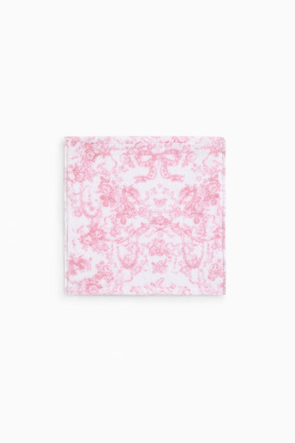 Gant de toilette en coton - CUPIDS PINK