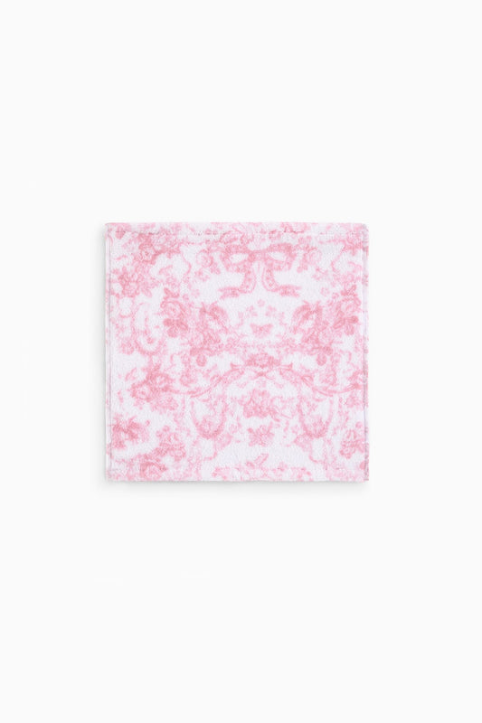 Gant de toilette en coton - CUPIDS PINK