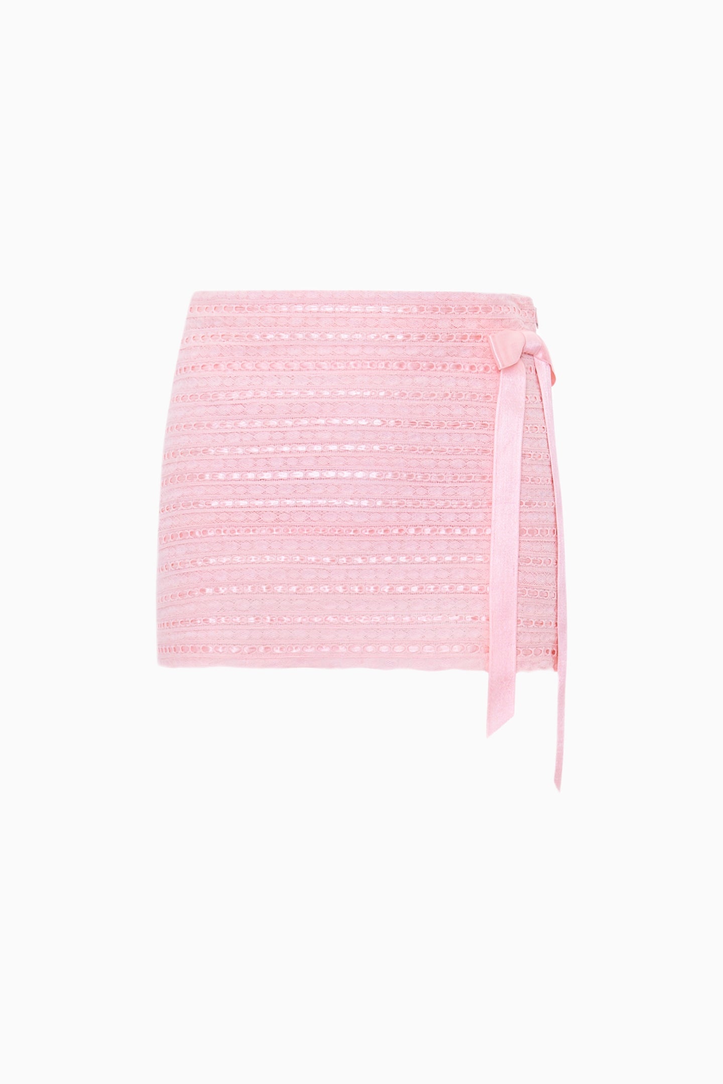 Mini-jupe en coton tissé Wyana