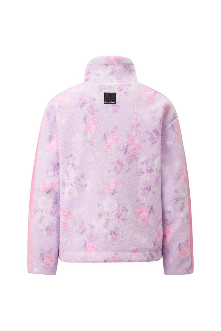 BOGNER FIRE+ICE x LoveShackFancy Veste polaire Ninetta - HIBISCUS