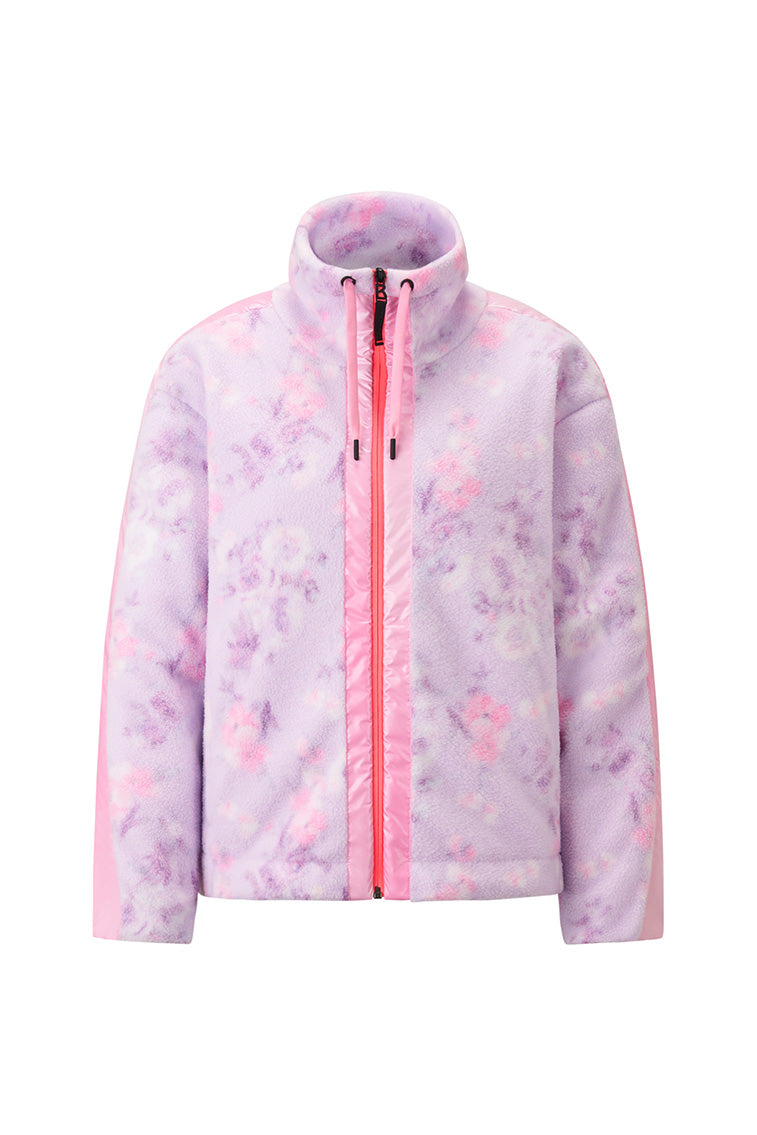 BOGNER FIRE+ICE x LoveShackFancy Veste polaire Ninetta - HIBISCUS
