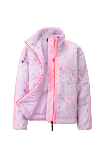 BOGNER FIRE+ICE x LoveShackFancy Veste polaire Ninetta - HIBISCUS