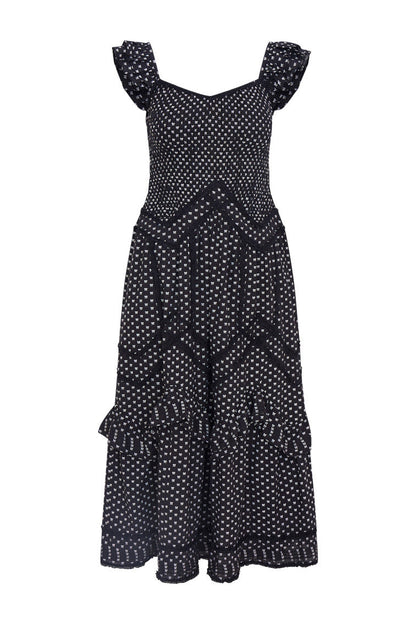 Robe en coton avec nœud Brin