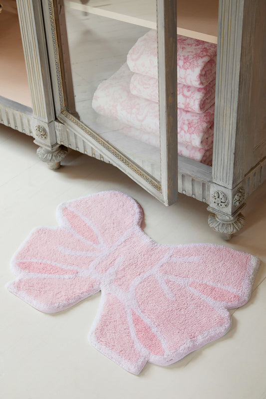 Tapis de bain Bow - PETAL PINK