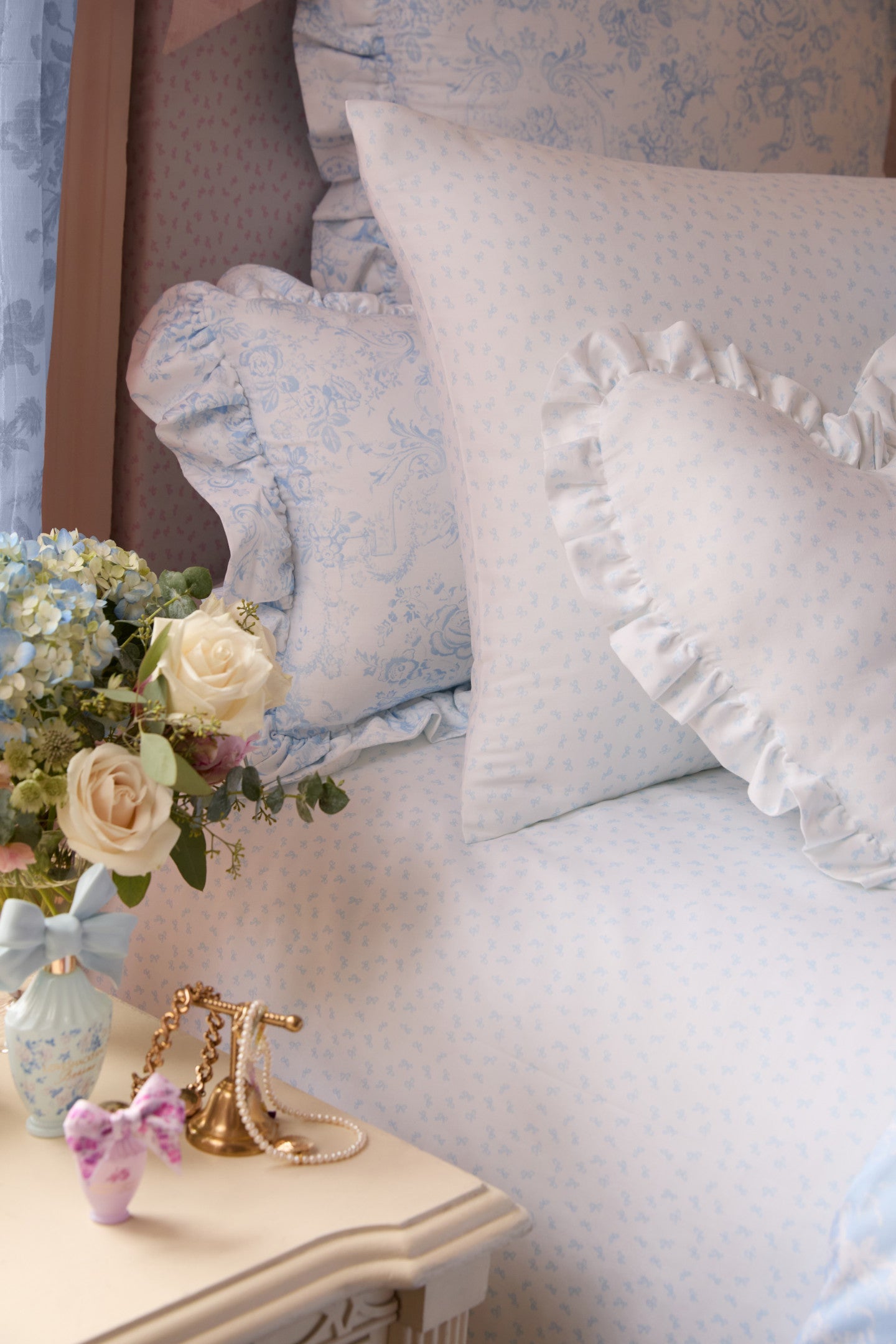 Parure de draps en coton imprimé - SKY
