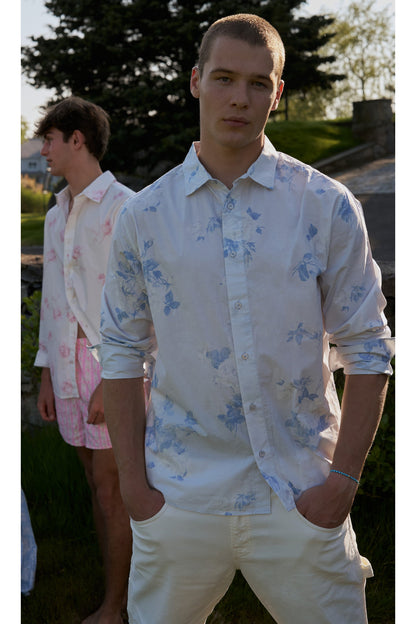 Chemise unisexe à imprimé héritage Hudley